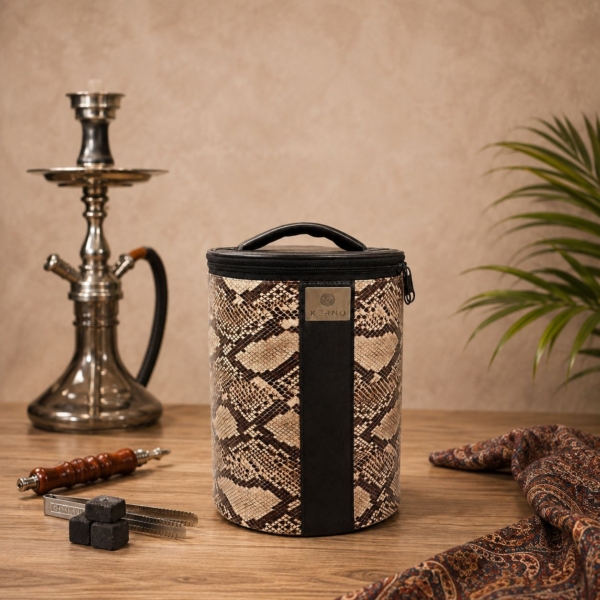 کیف قلیان کرنو اورجینال طرح پوست مار سایز (L)