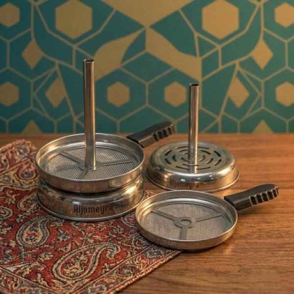 فویل استیل الجمیرا مدل توری‌دار دایره‌ای