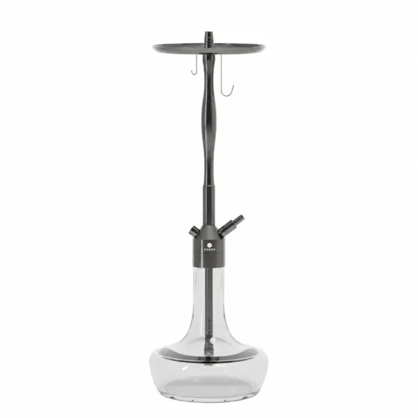 قلیان کرنو مدل نیویورک دودی با تنگ شفاف سایز (XL)